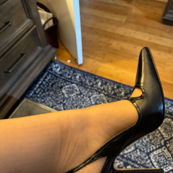 Jimmy Choo Black Slingback/Mary Janes size 39 1/2 - Picture 11 of 11